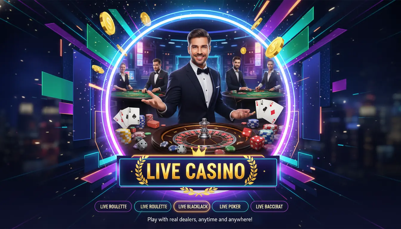 Spil live casino hos Vlad casino