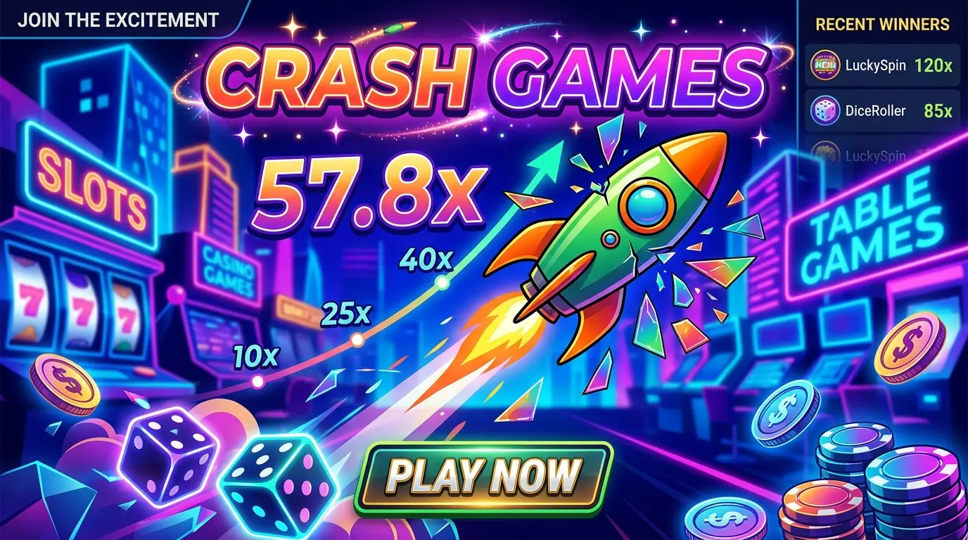 Crashspil hos Vlad casino